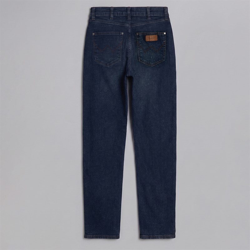 Wrangler Boys Frontier Relaxed Fit Jeans Blue Black - Image 2