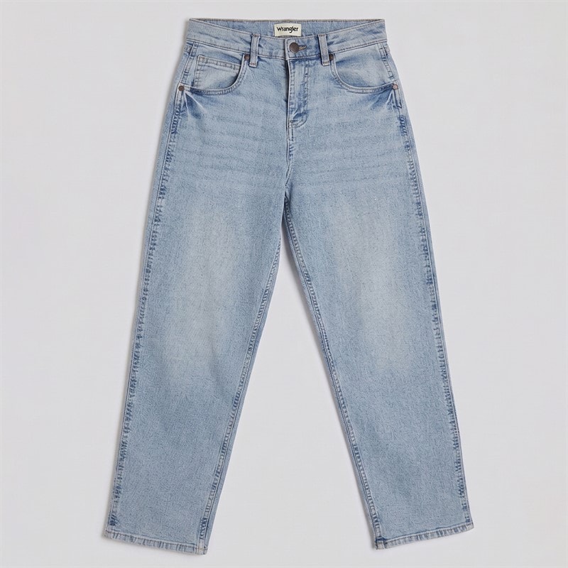 Wrangler Boys Frontier Relaxed Fit Jeans Bleach Wash - Image 1