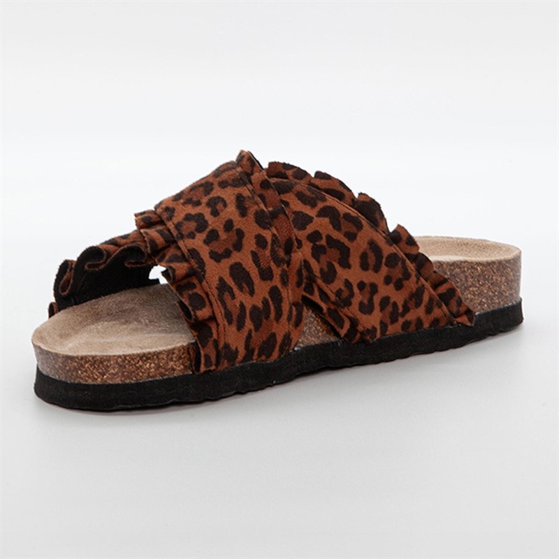 Duffy Womens Florens Uno Sandals Brown/Multi - Image 2