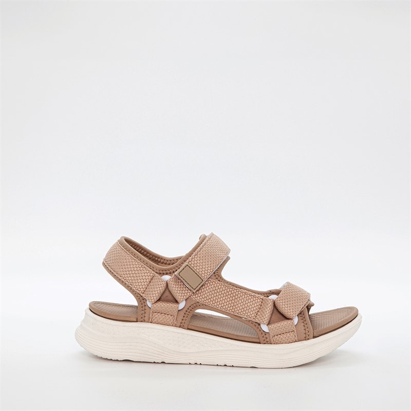 Duffy Womens Fermo Uno Sandals Taupe