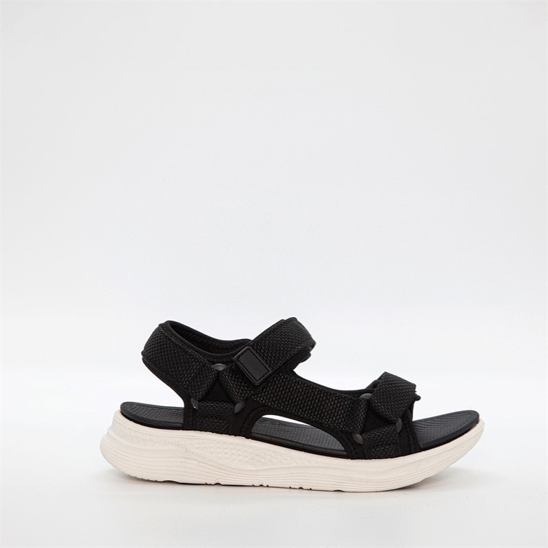 Duffy Womens Fermo Uno Sandals Black