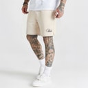 SikSilk Mens Essentials Shorts Ecru