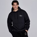 SikSilk Mens Essentials Hoodie Black