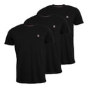 Vinson Mens Massimo Three Pack T-Shirts Tap Shoe
