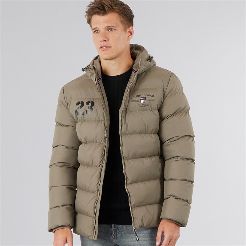 Vinson Mens Vance Coat Walnut - Image 1
