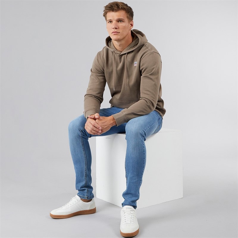 Vinson Mens Johan Hoodie Walnut - Image 3