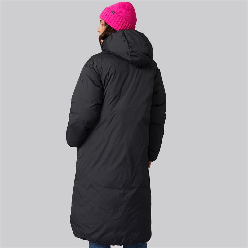 JJXX Womens Lolly Long Puffer Coat Black - Image 2