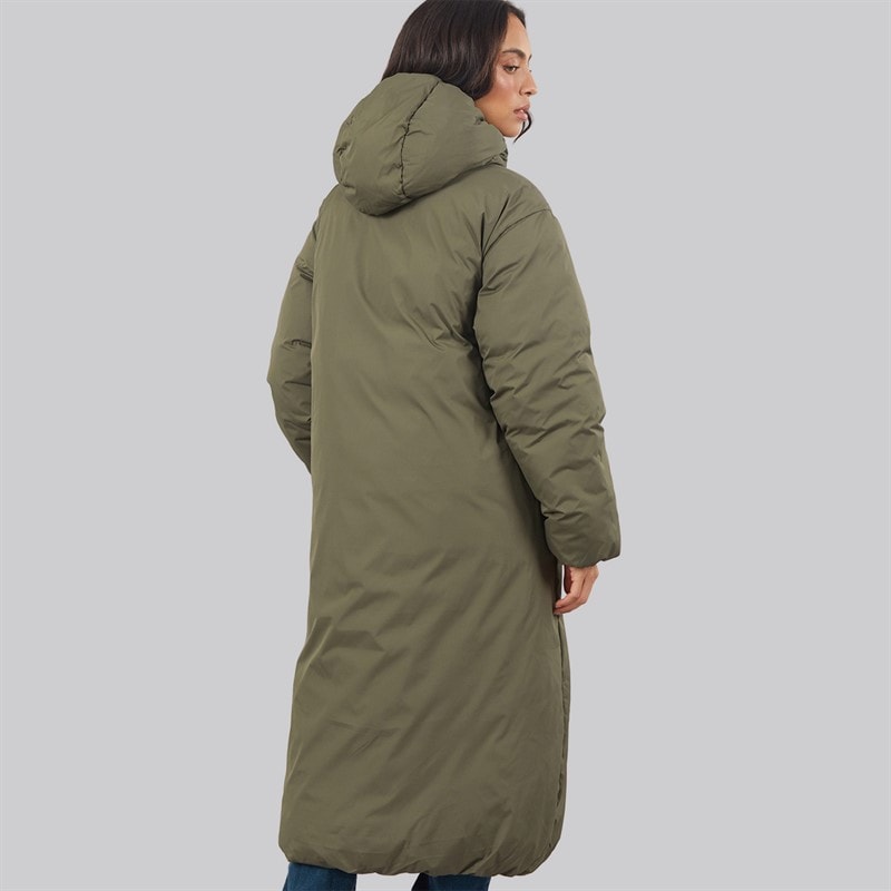 JJXX Womens Lolly Long Puffer Coat Grape Leaf - Image 2