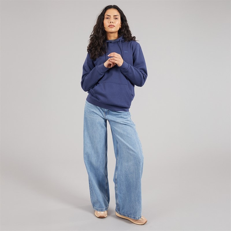 JJXX Womens Abbie Hoodie Naval Academy/Dark Denim - Image 4