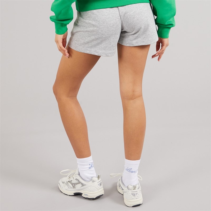 JJXX Womens Alfa Sweat Shorts Light Grey Melange - Image 2