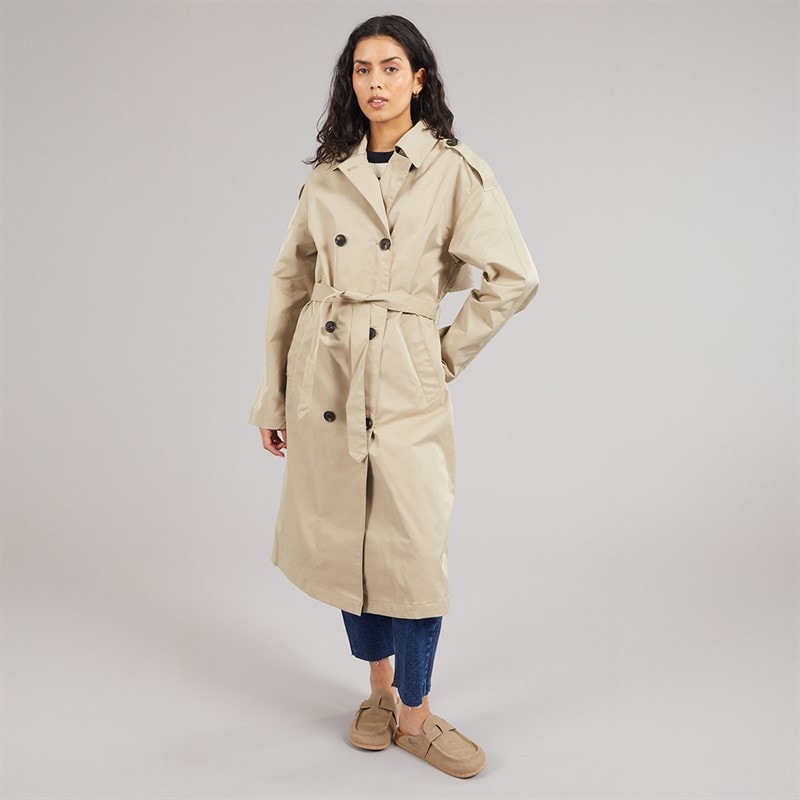 JJXX Womens Sophi Trench Coat Twill - Image 4