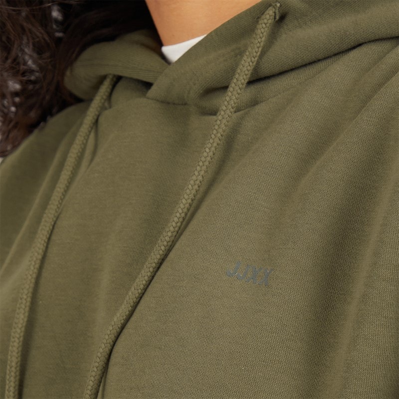 JJXX Womens Abbie Hoodie Grape Leaf/Rosin - Image 3