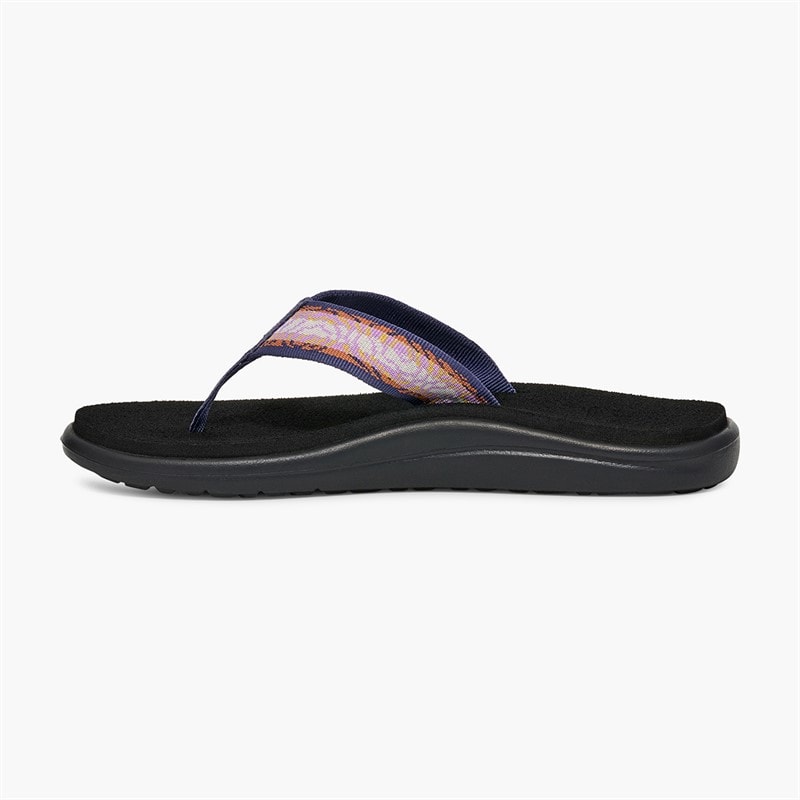 Teva Womens Voya Flip Sandals Archive Topo Lupine - Image 5