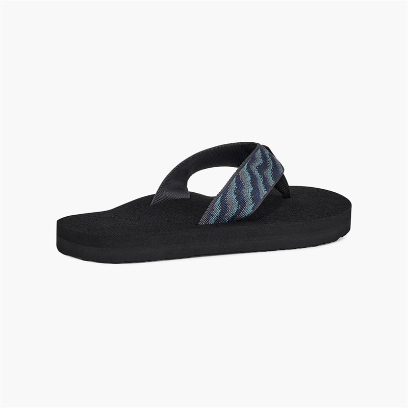Teva Mens Mush II Sandals Neon Wave Navy - Image 3