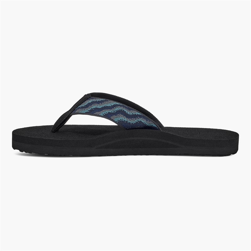 Teva Mens Mush II Sandals Neon Wave Navy - Image 5