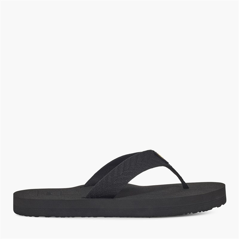 Teva Womens Mush II Sandals Fronds Black - Image 1