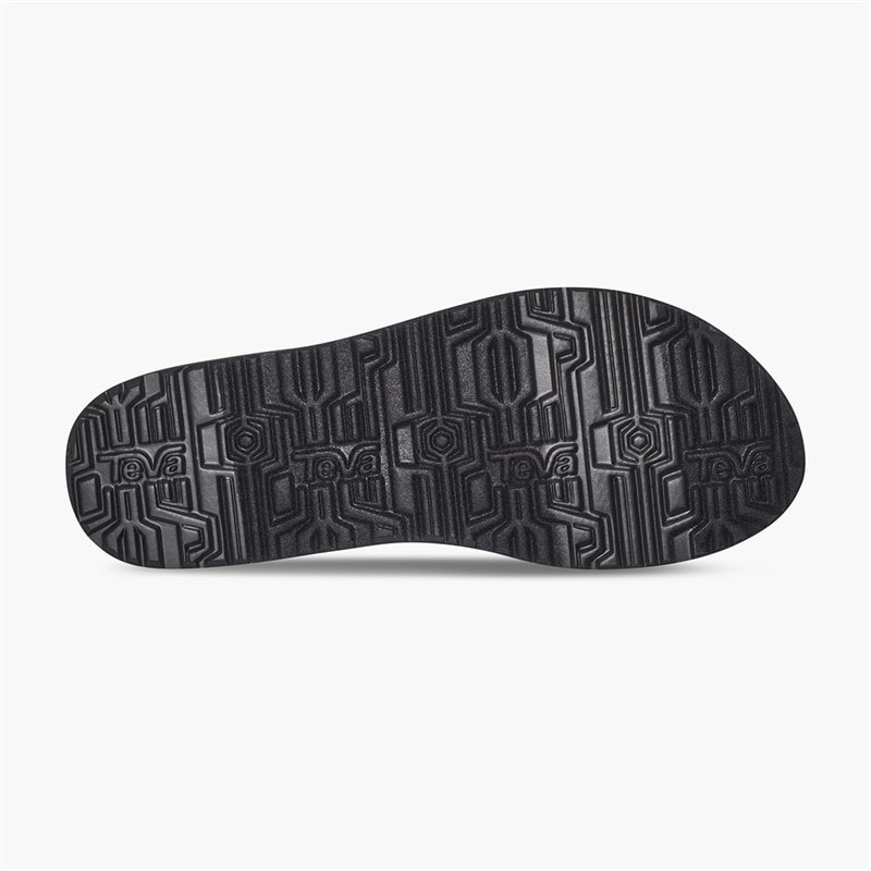 Teva Womens Mush II Sandals Fronds Black - Image 2