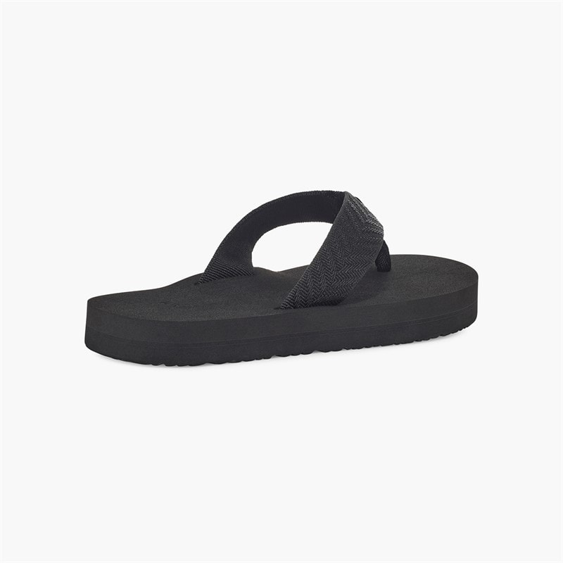 Teva Womens Mush II Sandals Fronds Black - Image 3