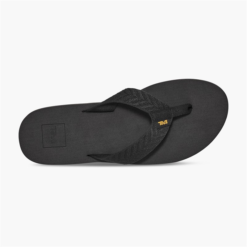 Teva Womens Mush II Sandals Fronds Black - Image 4