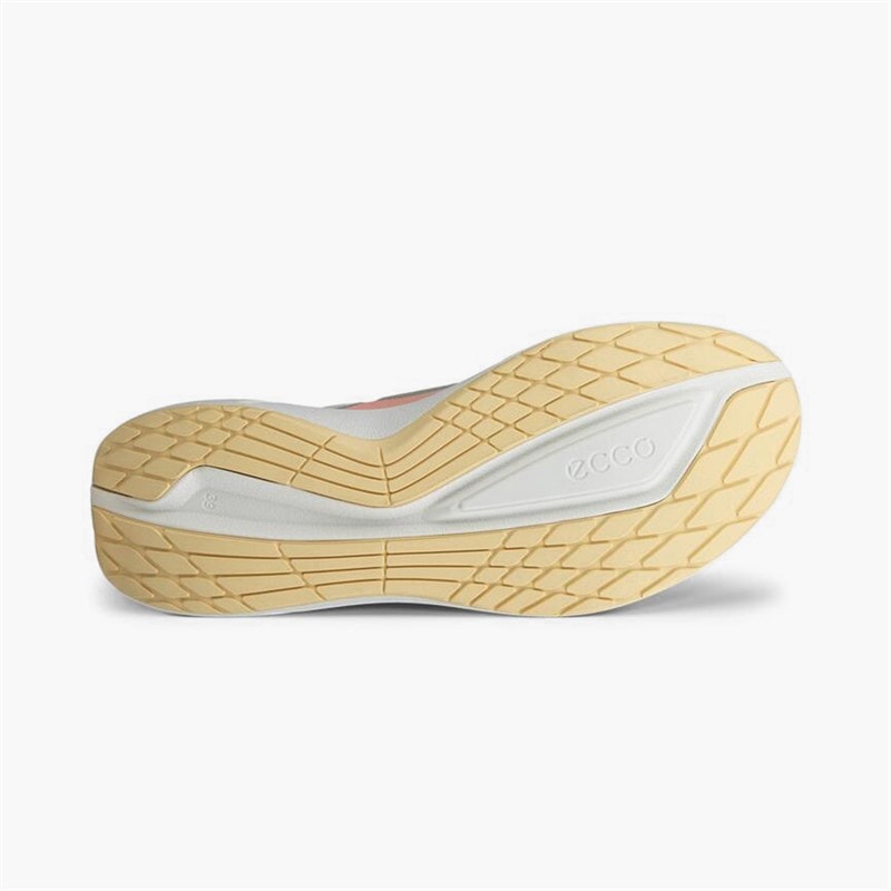 ECCO Womens Biom 2.2 Breathru Speedlace Trainers Dusty Peach/Limestone/Aquatic - Image 5