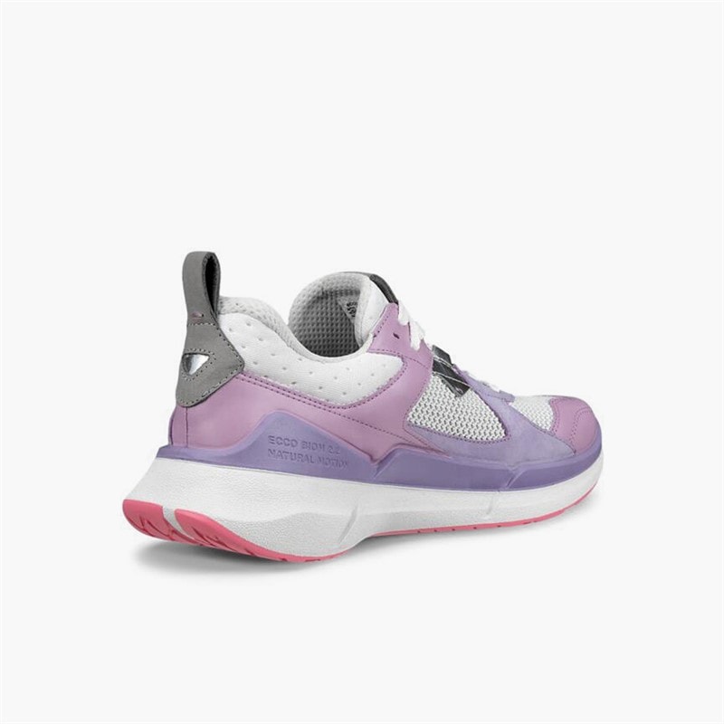 ECCO Womens Biom 2.2 Trainers Lavender Mist/Light Purple/Shadow White - Image 3