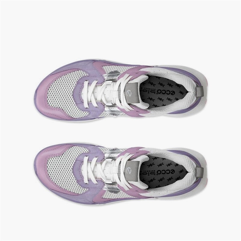 ECCO Womens Biom 2.2 Trainers Lavender Mist/Light Purple/Shadow White - Image 4