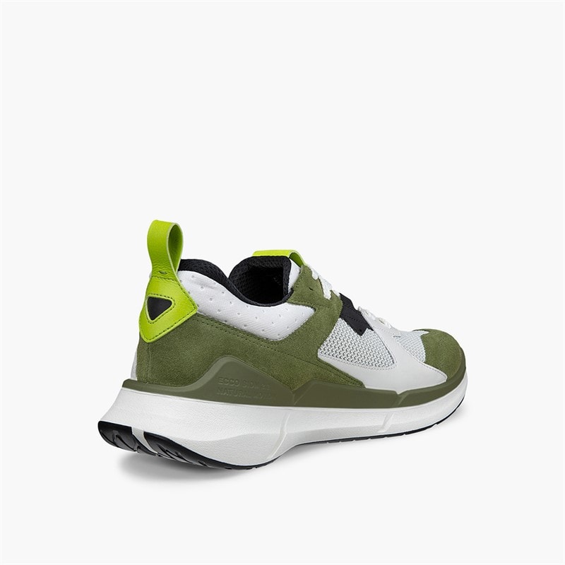 ECCO Mens Biom 2.2 Runner Trainers Acorn/White/Shadow White - Image 3