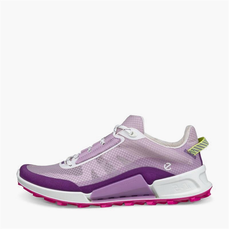 ECCO Womens Biom 2.1 X Mountain Hiking Trainers Imperial Purple/Lavender Mist