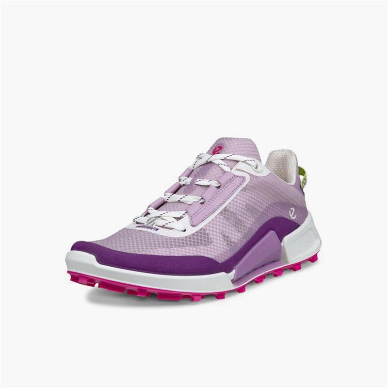 ECCO Womens Biom 2.1 X Mountain Hiking Trainers Imperial Purple/Lavender Mist - Image 2