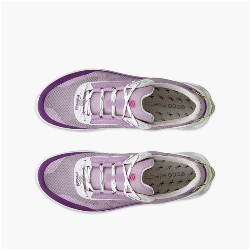 ECCO Womens Biom 2.1 X Mountain Hiking Trainers Imperial Purple/Lavender Mist - Image 4