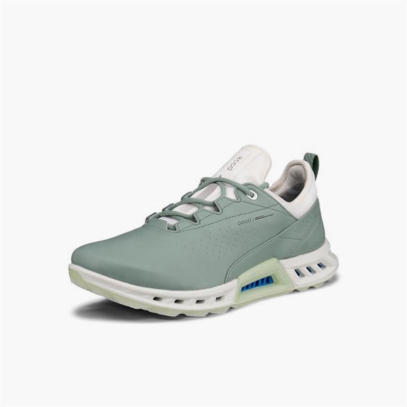 ECCO Womens Biom C4 Gore-Tex Golf Trainers Sedum Green - Image 2