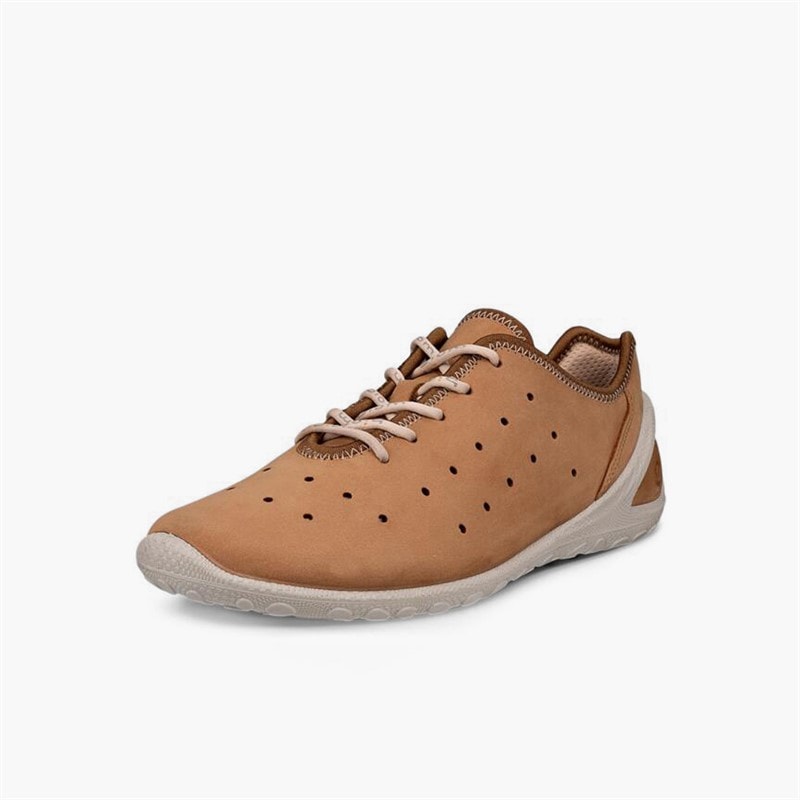 ECCO Womens Biom Everyday Lace Up Trainers Cashmere - Image 2