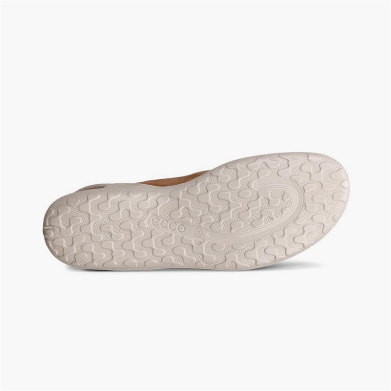 ECCO Womens Biom Everyday Lace Up Trainers Cashmere - Image 5