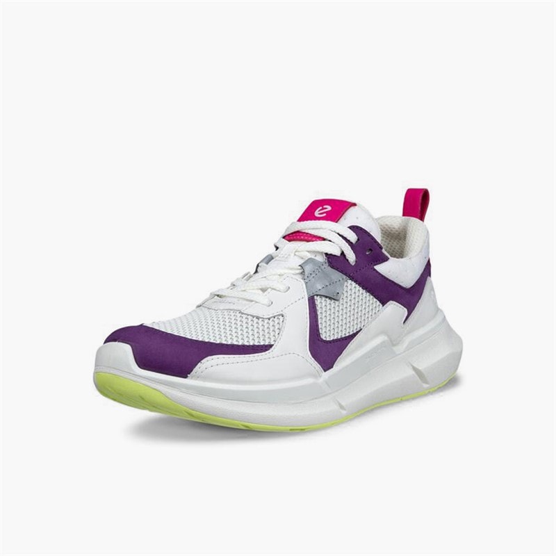 ECCO Womens Biom 2.2 Trainers Imperial Purple/White/Shadow White - Image 2