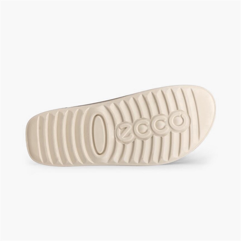 ECCO Womens Cozmo Dual Strap Sandals Nude - Image 4