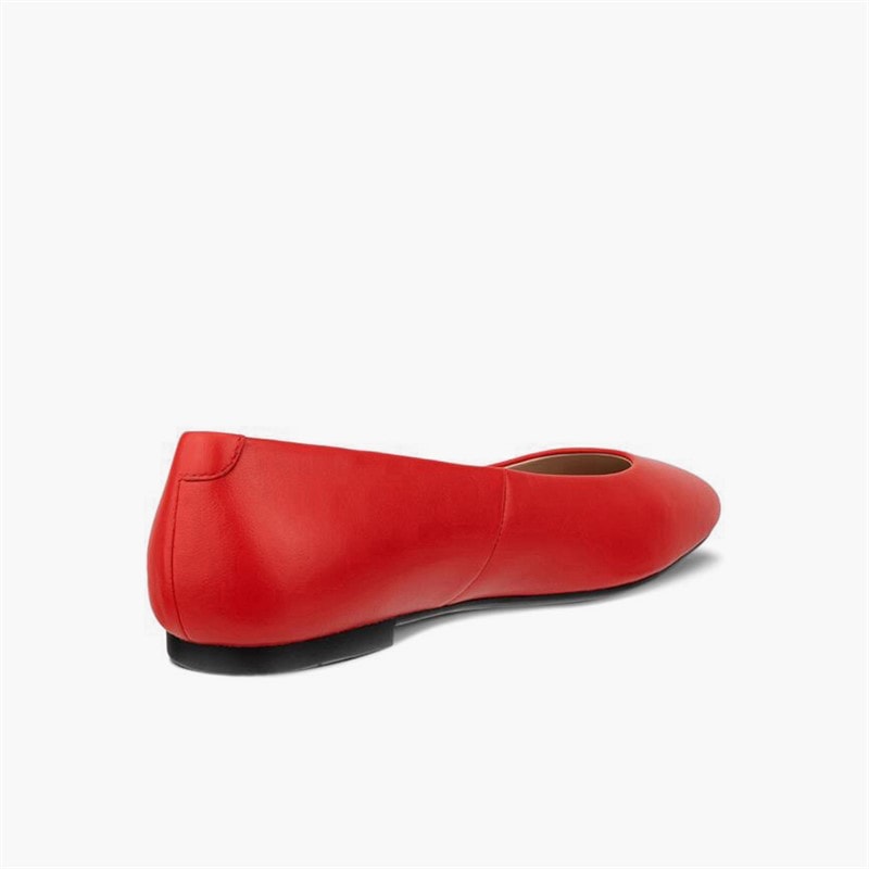 ECCO Womens Margot Ballerina Pumps Scarlet - Image 3