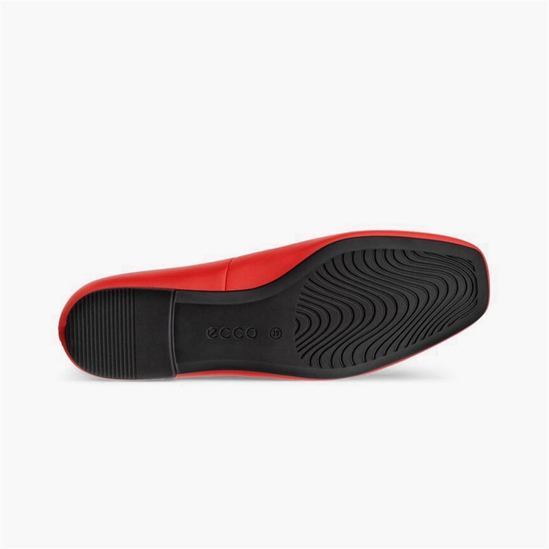 ECCO Womens Margot Ballerina Pumps Scarlet - Image 5