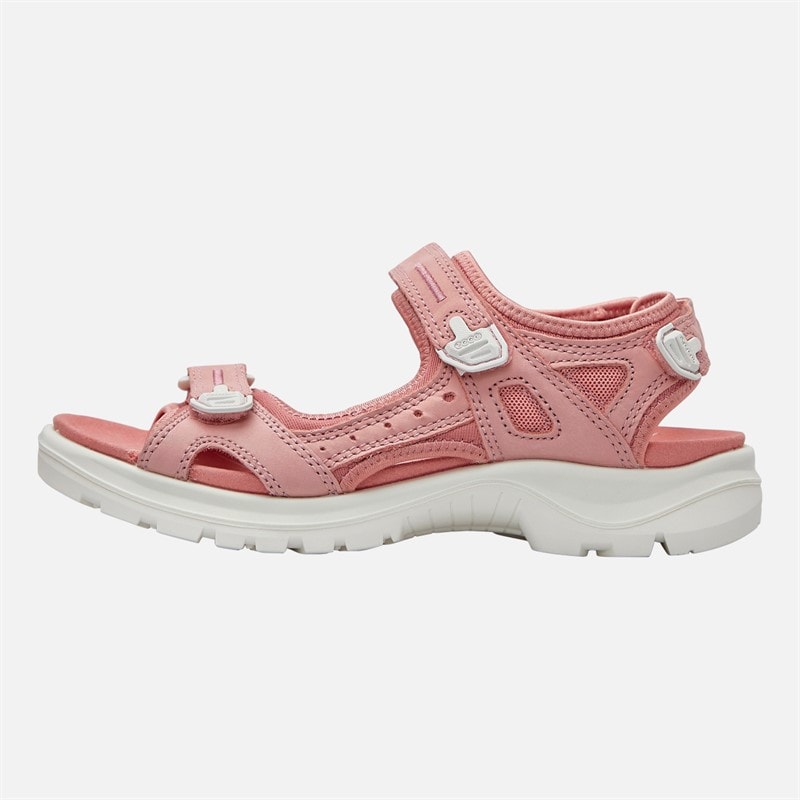 ECCO Womens Offroad Yacatan Nubuck Hiking Sandals Old Rose - Image 1