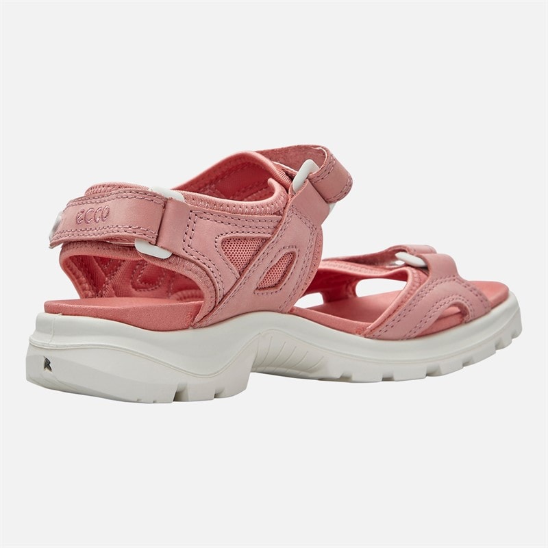 ECCO Womens Offroad Yacatan Nubuck Hiking Sandals Old Rose - Image 5