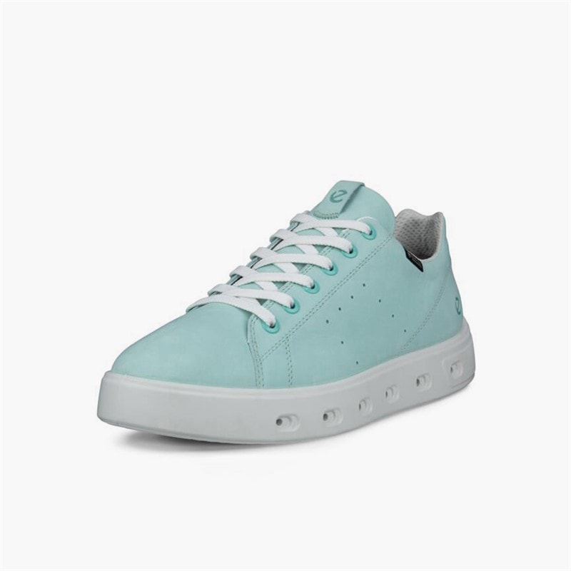ECCO Womens Street 720 Goretex Trainers Emerald - Image 2