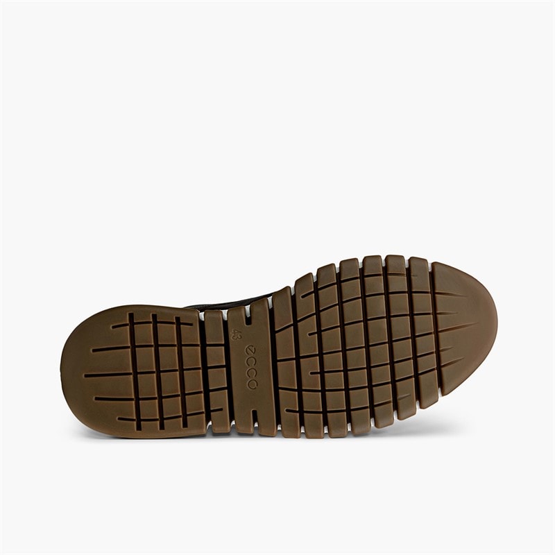 ECCO Mens Gruuv Studio Trainers Cocoa Brown/Mocha - Image 5