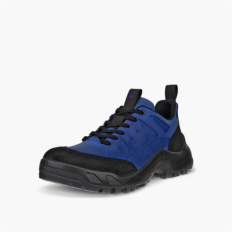ECCO Mens Offroad Waterproof Trainers Black/Virtual - Image 2