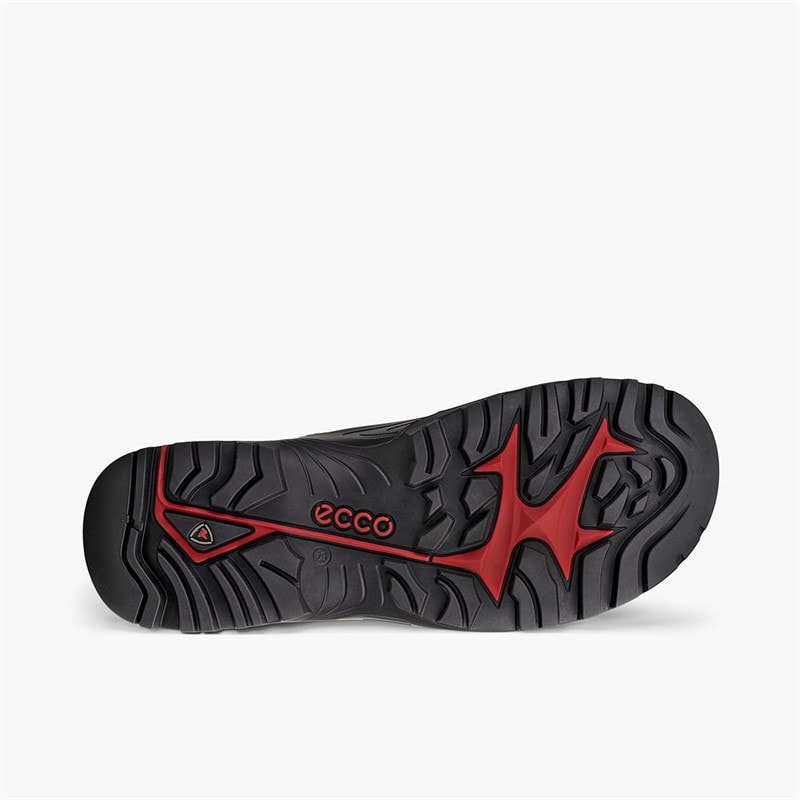 ECCO Mens Offroad Waterproof Trainers Black/Virtual - Image 5