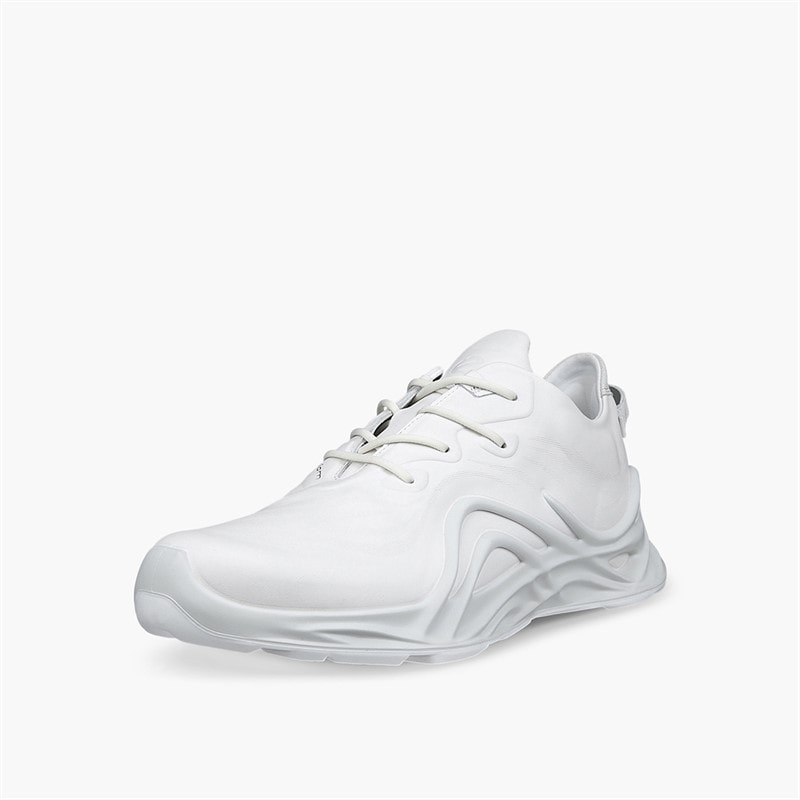 ECCO Mens Biom Infinite Trainers White - Image 2