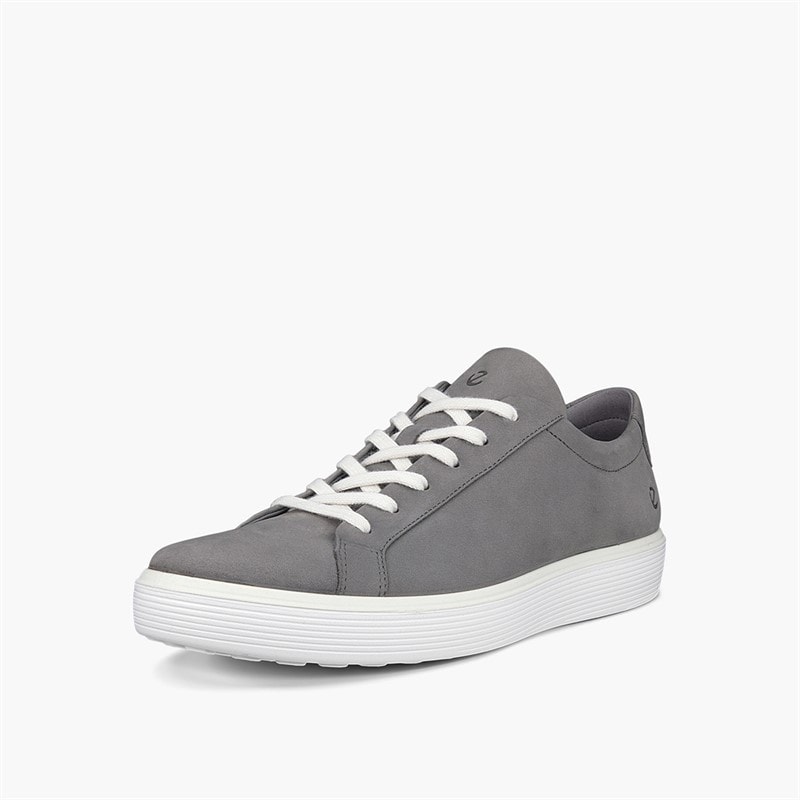 ECCO Mens Soft 760 Trainers Steel - Image 2
