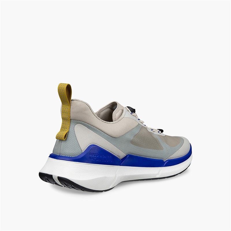 ECCO Mens Biom 2.2 Speedlace Trainers Gravel/Blue Bell/Virtual - Image 3