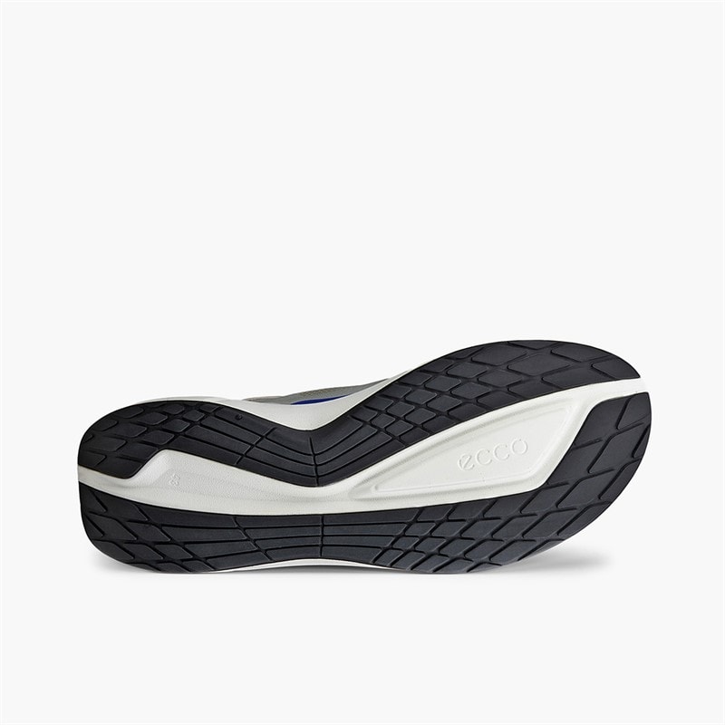 ECCO Mens Biom 2.2 Speedlace Trainers Gravel/Blue Bell/Virtual - Image 5