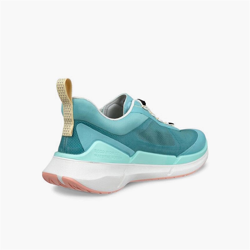 ECCO Womens Biom 2.2 Breathru Speedlace Trainers Aquatic/Pagoda Blue/Aquatic - Image 3
