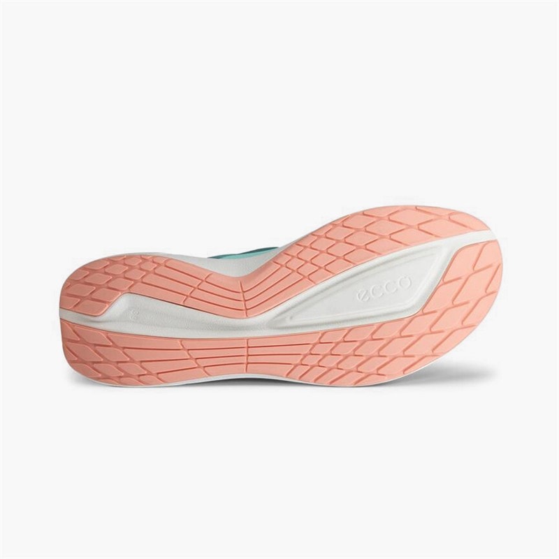 ECCO Womens Biom 2.2 Breathru Speedlace Trainers Aquatic/Pagoda Blue/Aquatic - Image 5