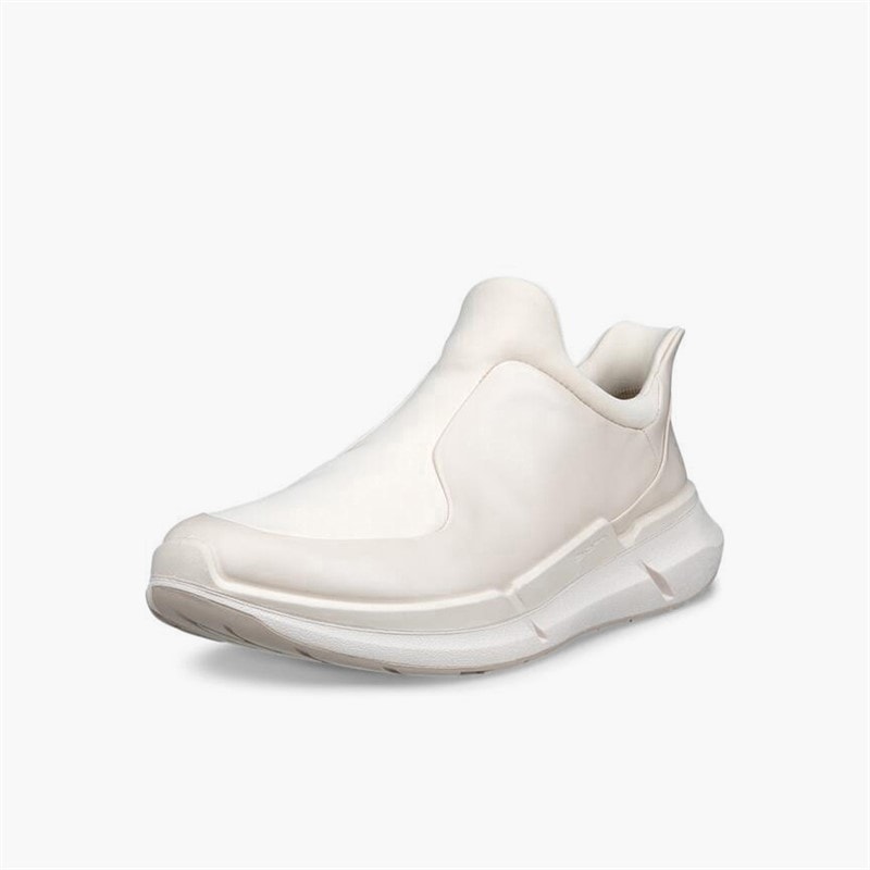ECCO Womens Biom 2.2 Slip On Trainers Limestone/Limestone - Image 2